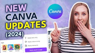 NEW Canva Features You HAVE TO know about Canva Create 2024 [upl. by Cleon445]