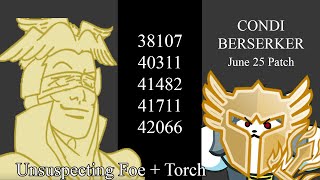 Condition Berserker  Torch amp Unsuspecting Foe  42k  June 25th Patch [upl. by Renrag895]