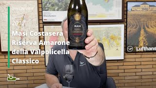 Wine Review Masi Costasera Riserva Amarone della Valpolicella Classico 2017 [upl. by Bohner]