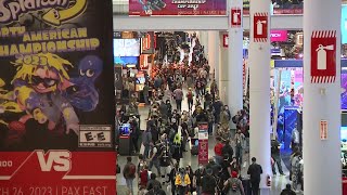 PAX East convention draws thousands of gamers into Boston for weekend [upl. by Lelah]