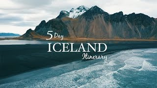 5 Day Iceland Itinerary South Coast [upl. by Munford875]