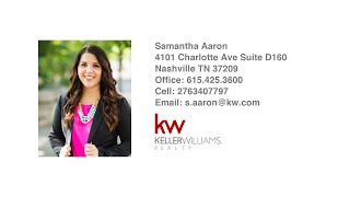 136 Lampley Ct Goodlettsville TN 37072 — Samantha Aaron [upl. by Selway]