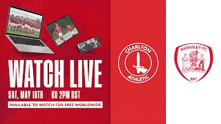 LIVE  CHARLTON U18S V BARNSLEY U18S 180524 [upl. by Itsim]