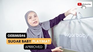 GERIMIS 6 Review Sugar Baby Playmat  foldable baby playmat sugar baby I Febsi Rose Meri [upl. by Caz]