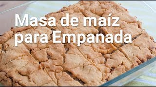 Cómo hacer una masa de empanada de maíz al estilo gallego [upl. by Nannoc]