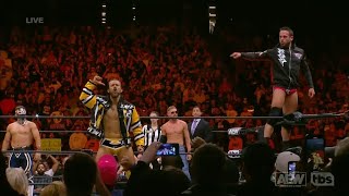 Orange Cassidy Bandido Roderick Strong amp Adam Cole Entrances AEW Dynamite May 3 2023 [upl. by Ettezel764]