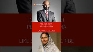 Top 10 Richest People In India  Richest People  top 10 richest indians  forbes [upl. by Aranahs]