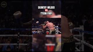 Deontay Wilder and Tyson Fury GO OFF in their first fight boxing [upl. by Onimixam641]