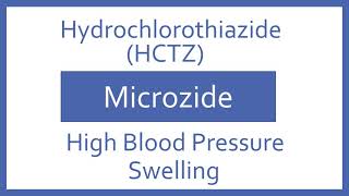 Hydrochlorothiazide Pronunciation  Generic Name Brand Name Indication Top 200 Drugs PTCB NCLEX [upl. by Arnoldo819]