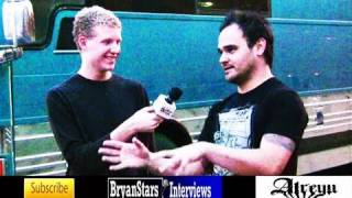 Atreyu Interview Hollywood Undead Tour 2010 [upl. by Asiled221]