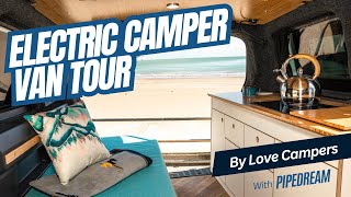 Stunning VW ID Buzz Campervan VAN TOUR  Electric Micro Camper [upl. by Shig]