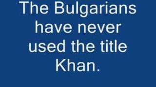 Origins of the Bulgarians [upl. by Reitman531]