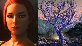 Skyrim  Ysoldas Secret SLEEPING TREE SAP Location EASTER EGG [upl. by Centonze320]