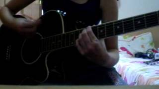 Juliana Vieira  Tabs Brick By Boring Brick  Paramore Mtv Unplugged acoustic cover [upl. by Rolfe]