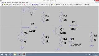 Tutorial LTspice Episódio 4 Transistor BJT [upl. by Nikos]