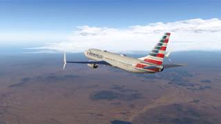 X Plane 11  American Boeing 737900  Tucson to Ontario  Zibo Mod Ultimate [upl. by Yvel]