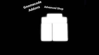 REMAKE Gnomecode addons 1 new shop system [upl. by Conway549]