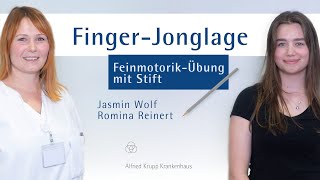 Ergotherapie für Zuhause FingerJonglage stärkt Feinmotorik [upl. by Eahsel]