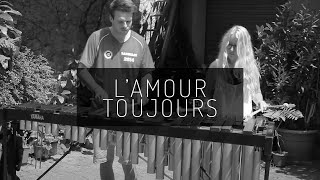 Lamours toujours  Marimba Cover [upl. by Winzler886]