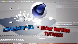 Cinema 4D Tutorial  Slow Motion Effect [upl. by Nnhoj329]