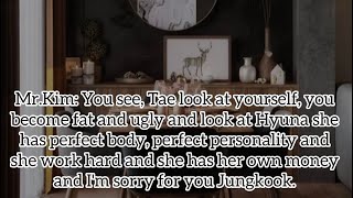 When his parents insults him in front of His HusbandTaekook oneshot taekook topkook taekookff [upl. by Ahsienel]