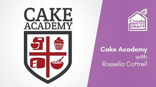 How to Use Cake Decorating Dies with Rossella Cottrell  Cake Academy  Create and Craft [upl. by Hardej]