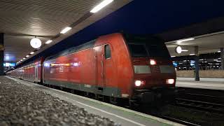 Hannover Hbf departing DB Regio RE1 train 20240330 0520 1 Clip [upl. by Rovelli]