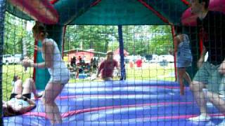 bouncy house near colapseAVI [upl. by Lubbock]