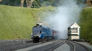 Busy Day at Sutterby  an O Gauge Garden Railway [upl. by Bristow275]