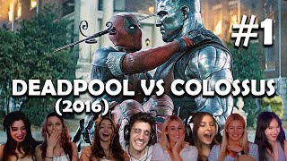 First Time Watch  Deadpool vs Colossus  1 [upl. by Teage]