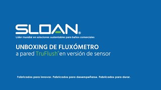 Unboxin Fluxómetro TruFlush Version de Sensor [upl. by Yevette]