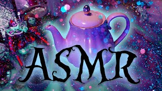 ASMR glitter EXPLOSION 🐚💖🐚 Teapot tapping Crinkly Notebook🐚💖🐚 [upl. by Eilsek529]