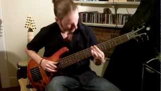 Nile  Ithyphallic Cover 6 String Bass [upl. by Pip]