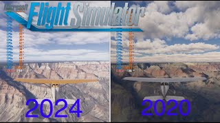 Microsoft Flight Simulator 2024  MSFS 2024 Alpha vs 2020 Performance Comparison [upl. by Faso]