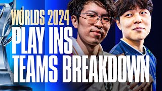 WORLDS 2024 PLAYINS TEAMS BREAKDOWN FT SPECIAL GUESTS [upl. by Rabma101]