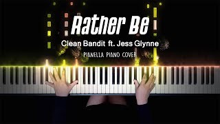 Clean Bandit  Rather Be ft Jess Glynne  Piano Cover by Pianella Piano PIANO BEAT [upl. by Carbone]