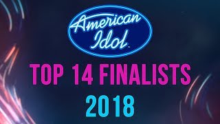 American Idol Top 14 Finalists SEASON 16 results  American Idol 2018 [upl. by Nelyt]