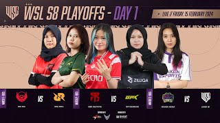 LIVE NOW  WSL S8 PLAYOFFS DAY 1 [upl. by Amoihc]