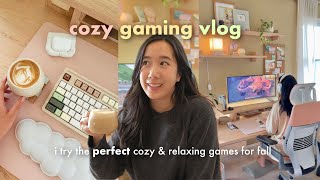 Cozy Games for Fall 🍁 — Playing Tiny Glade amp ChefRPG 🍳🌲 [upl. by Yenahteb]