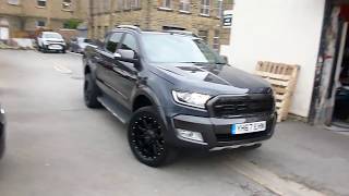 FORD RANGER BY GFORCE4X4COUK 20quot RACELINE SHIFT RIMS [upl. by Horten]