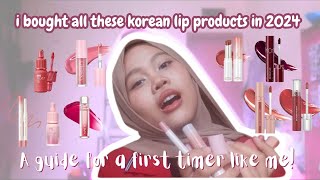 You wanna start to buy korean lippies in 2025 go watch this if you even care [upl. by Regdor685]