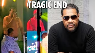 Shocking moment Fatman Scoop collapses on stage before dying [upl. by Antonetta882]