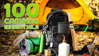 100 Essential Camping Gear and Gadgets You Must Have [upl. by Locin77]