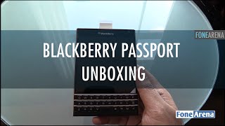 BlackBerry Passport Unboxing [upl. by Bergmann123]