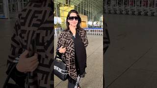 norafatehi spotted at airport😍❤️mumbai bollywood trending shorts viralshort youtubeshorts [upl. by Brant327]