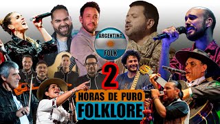 2 horas de puro FOLKLORE ARGENTINO Enganchado 2020 Vol 3  Dos horas 80 canciones [upl. by Noach513]