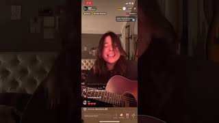 Gigi singing Sometimes backwood live on tiktok [upl. by Ark]