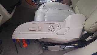 Enclave Acadia lower seat trim removal and replacement [upl. by Hortense]