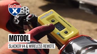 Racer X Garage MoTool Slacker V4 and Wireless Remote [upl. by Amlus]