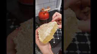 Eating Honeycomb amp Honeycomb Benefits [upl. by Sew]